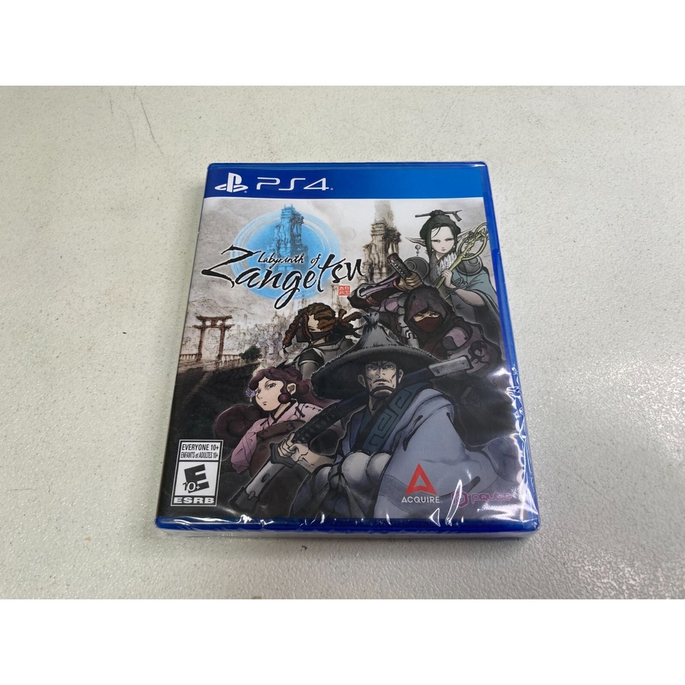 Labyrinth of Zangetsu PlayStation 4 PS4 Brand New Factory Sealed RPG Acquire